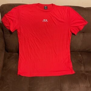 Oakley brand. XXLARGE. Red and White.